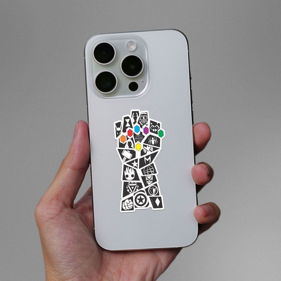 Dark Figure Art Sticker